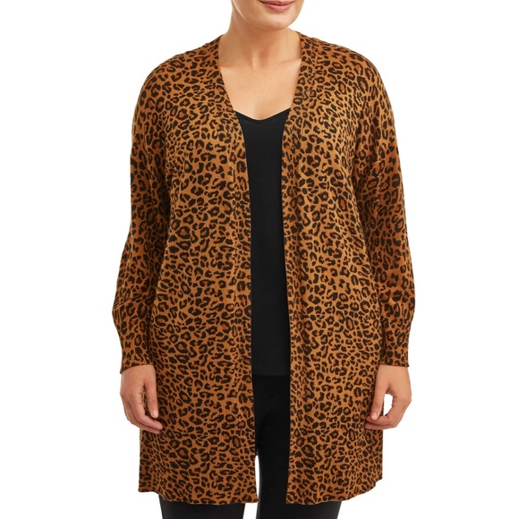 Terra Sky Leopard Print Openfront 